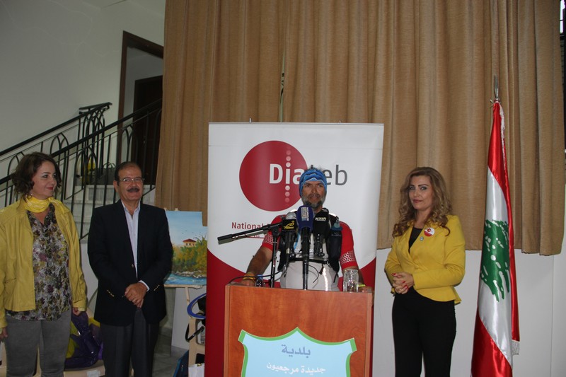 DiaLeb’s at Marjayoun Municipaity to celebrate the culmination of The Run